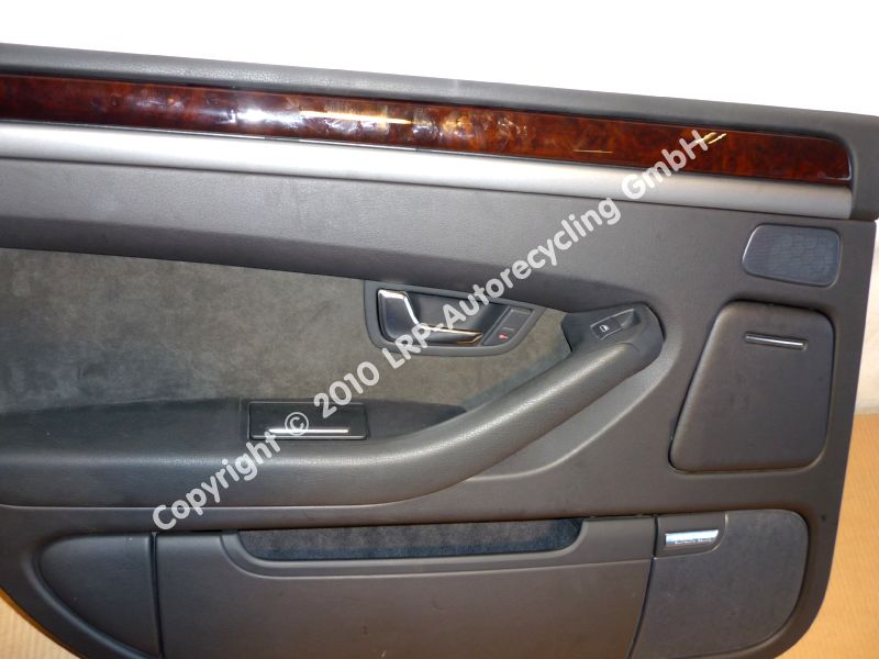 Audi A8 D3 4E Sitzausstattung Langversion Leder schwarz Limousine BJ2002